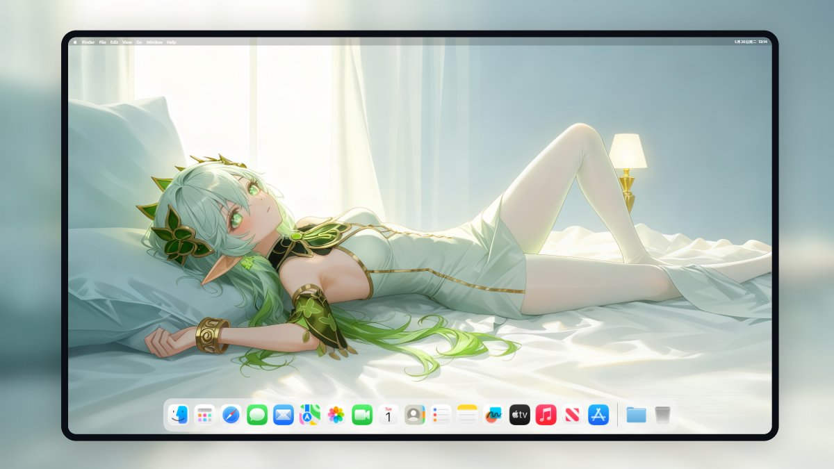 《原神》纳西妲 4K 电脑壁纸 睡姿 清晨 阳光