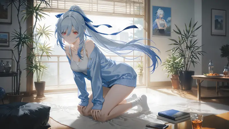 《崩坏：星穹铁道》镜流 4K 超清壁纸集：居家治愈