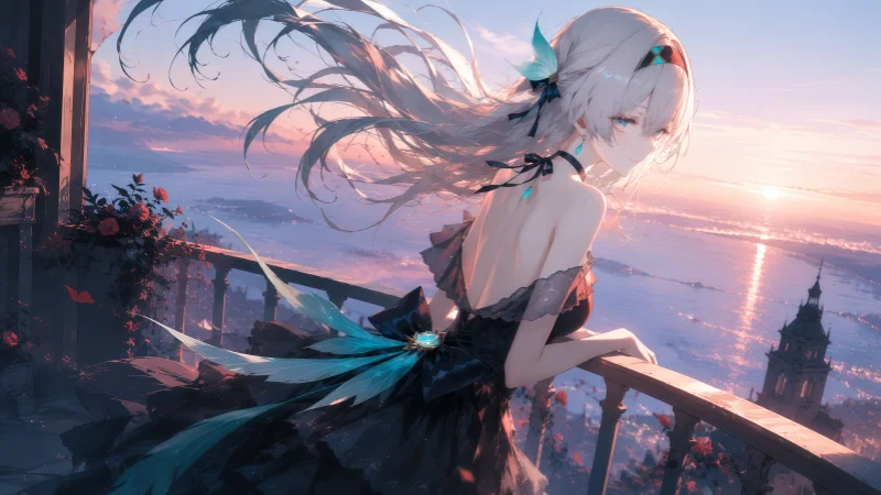 盈水流萤，纯爱战神！《崩坏：星穹铁道》流萤秘密基地绝美壁纸
