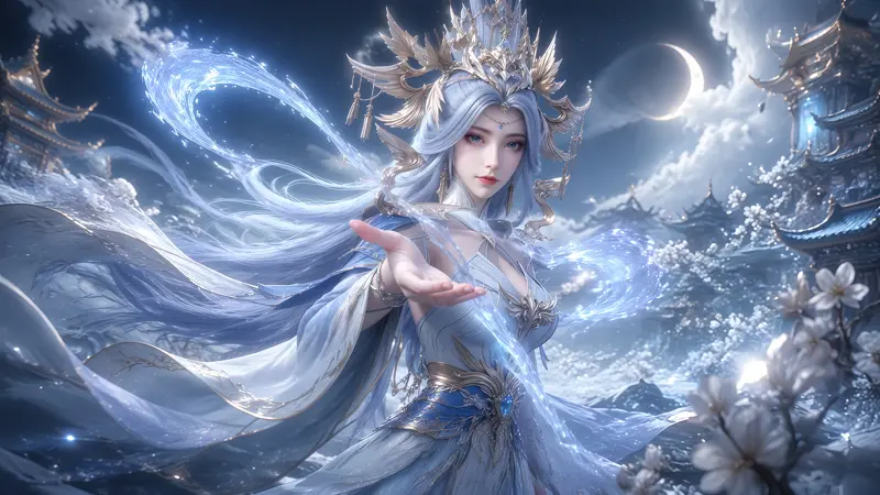 《百炼成神》宁雨蝶高清壁纸 电脑手机平板多端适配