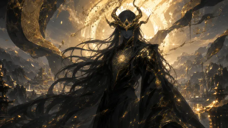暗夜魔神高清壁纸