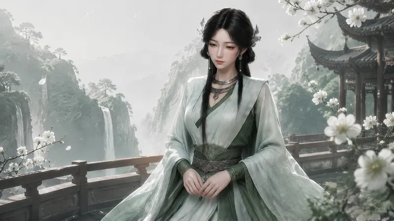 《凡人修仙传》梅凝古风仙侠山水高清壁纸