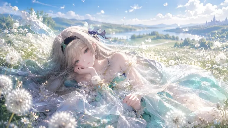 《崩坏:星穹铁道》流萤蒲公英高清壁纸