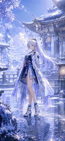神里绫华手机壁纸预览图