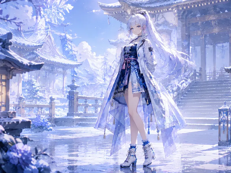 神里绫华平板壁纸预览图